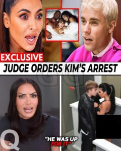 Kim K BREAKS DOWN After Justin Bieber Shows Evidence How Kim And Diddy Forced Him For THR3ESOM