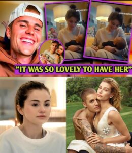 Selena Gomez Visits Justin and Hailey Bieber’s Newborn JACK BLUES A Sign of Reconciliation