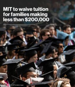 “Should Prestigious Universities Offer Tuition-Free Education to Most Students?”