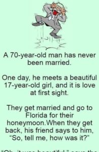 A 70-year-old man has never been married