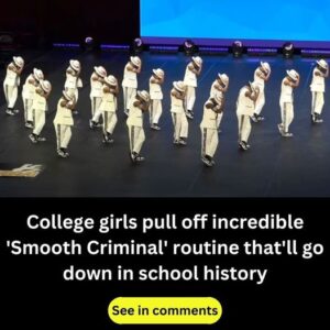 College team make history with performance of ‘Smooth Criminal’