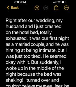 My Husband Turned Our Wedding Night into a Catastrophe – Story of the Day