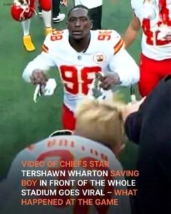 Chiefs’ Tershawn Wharton Saves Young Fan During Panthers Game – Video