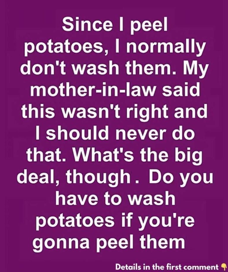 Should You Wash Your Potatoes If You’re Going to Peel Them Anyway?